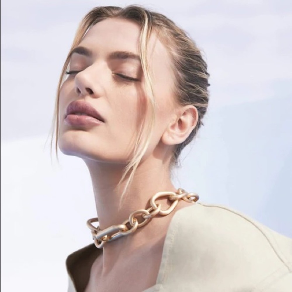 Cult Gaia Ryes Gold Chain Necklace